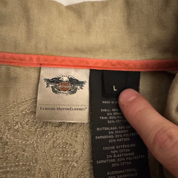 Women’s size large Harley Davidson Jacket - Picture 4 of 5